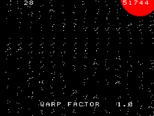 Warp Speed (prototype) Screenshot 1